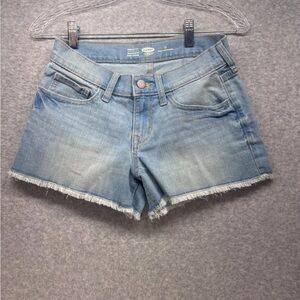 Old Navy Light Blue Jean Shorts